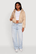 Hooded Short Puffer Jacket